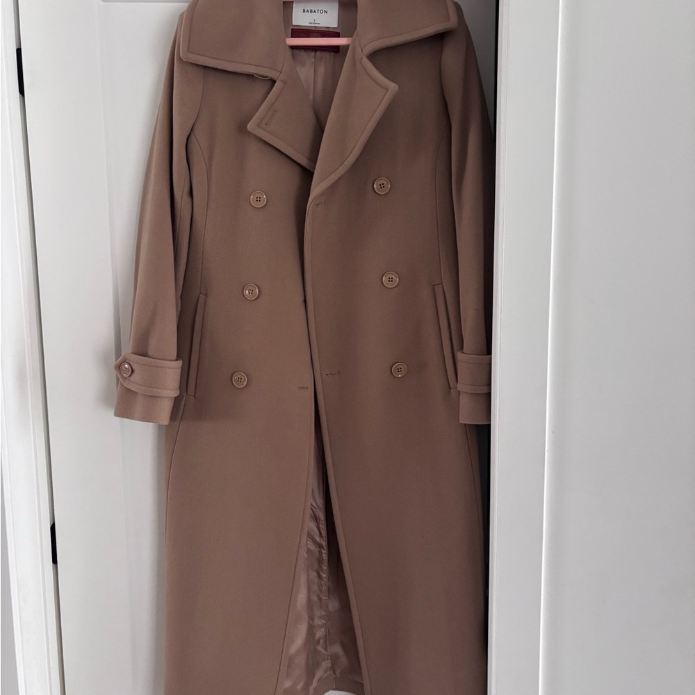 Babaton Camel Coat